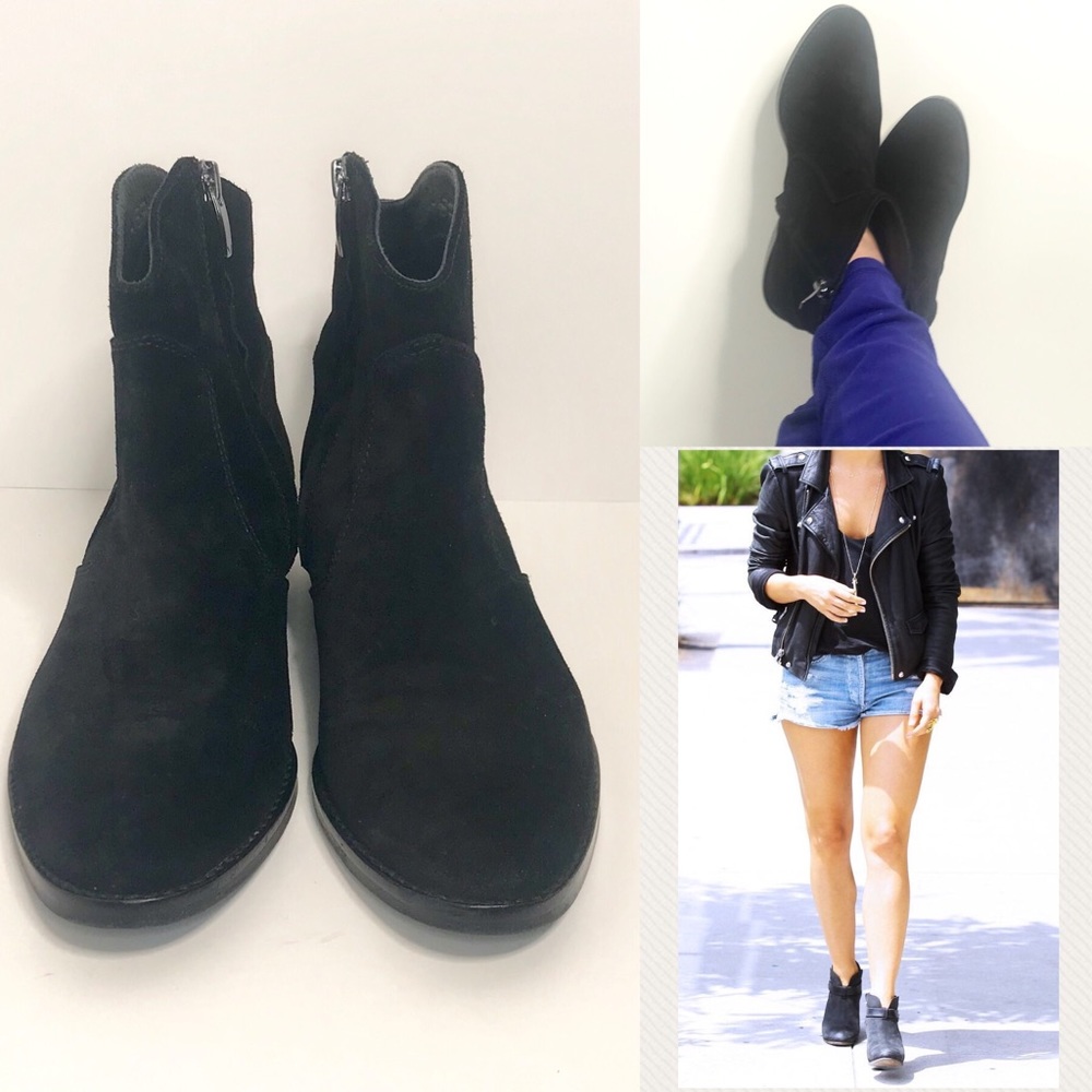 Closet Clear Out! Via Spiga Suede Ankle Boots